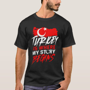 Turkey Gift Flag Istanbul Ankara Children Atat rk T-Shirt