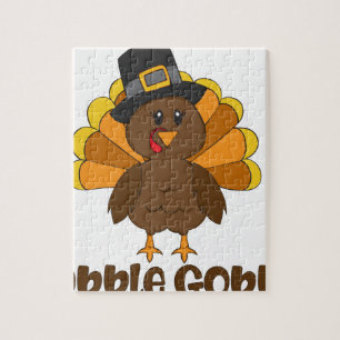 Turkey Gobble Gobble Jigsaw Puzzle