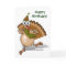 Turkey Happy Birthday Card
