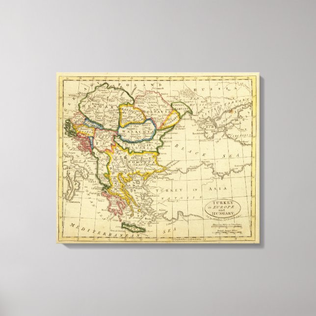 Turkey, Hungary Canvas Print (Front)