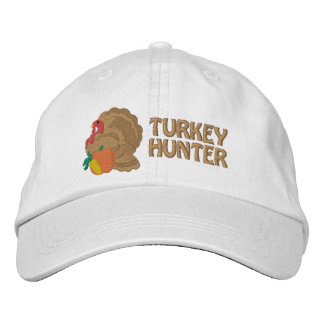 Turkey Hunter Embroidered Cap - Customisable