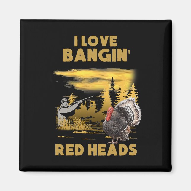 Turkey Hunting  Magnet (Front)