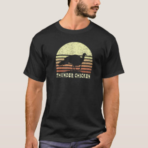 Turkey Hunting Upland Bird Hunter Retro Sunset Tha T-Shirt