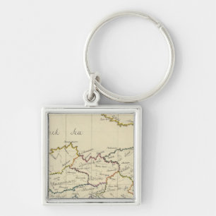 Turkey in Asia 3 Key Ring