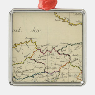 Turkey in Asia 3 Metal Tree Decoration