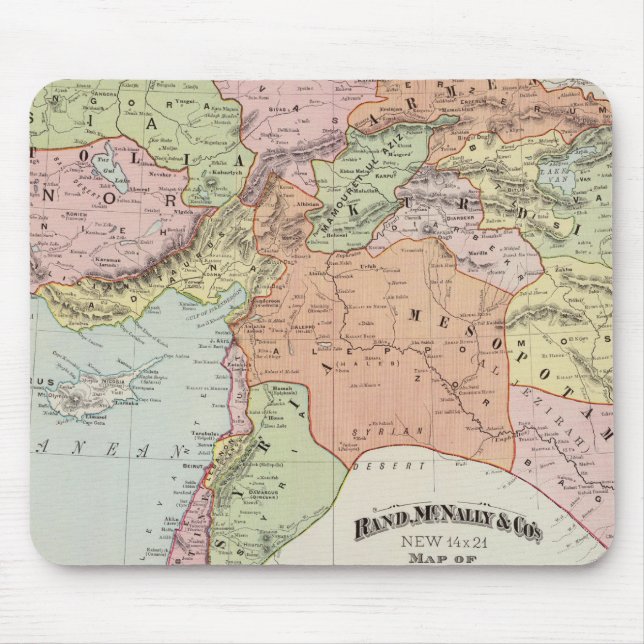 Turkey in Asia 6 Mouse Mat (Front)