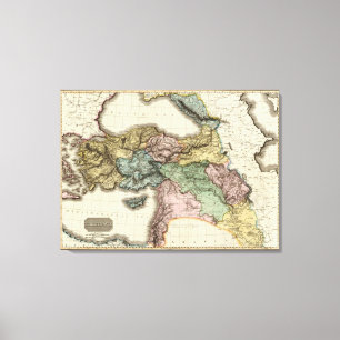 Turkey in Asia Canvas Print