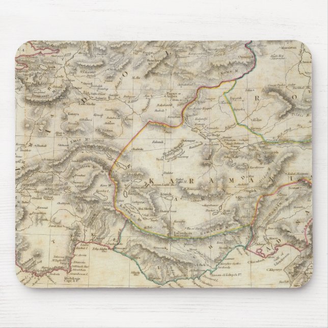 Turkey in Asia Minor Mouse Mat (Front)