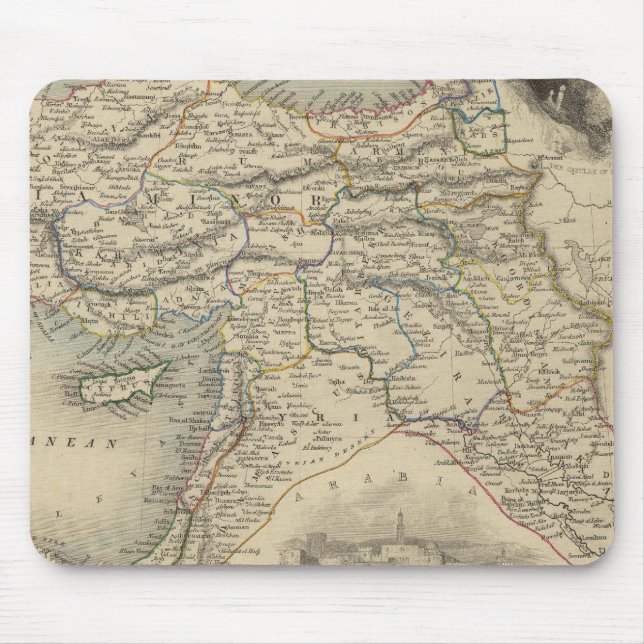 Turkey In Asia Mouse Mat (Front)