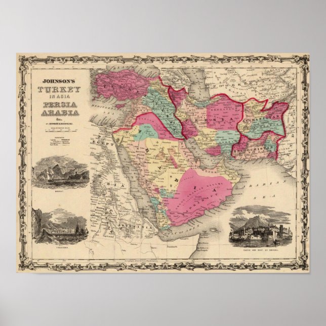 Turkey In Asia Persia Arabiaandc Poster (Front)