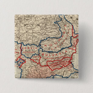Turkey in Europe 10 15 Cm Square Badge