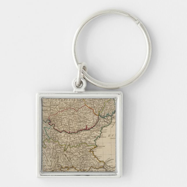 Turkey in Europe 3 Key Ring (Front)