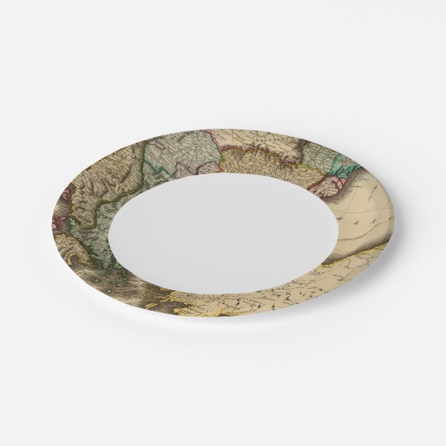 Turkey in Europe 5 Paper Plate (Angled)