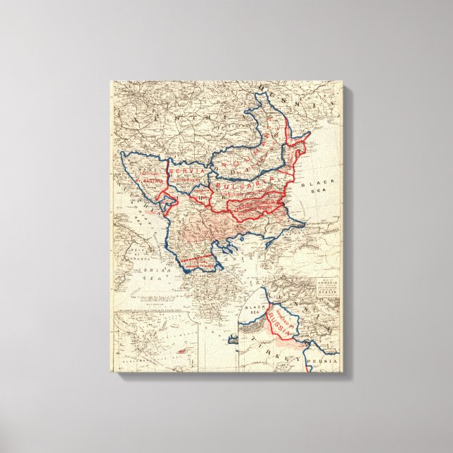 Turkey in Europe 6 Canvas Print (Front)