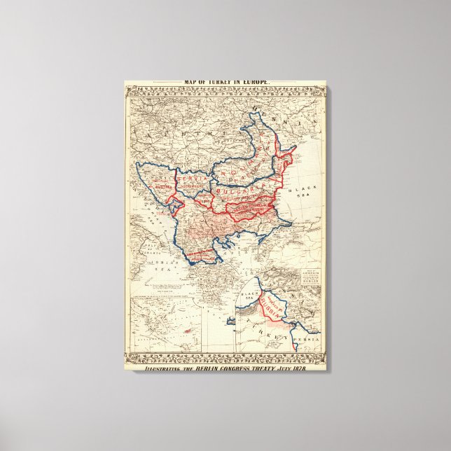 Turkey in Europe 6 Canvas Print (Front)