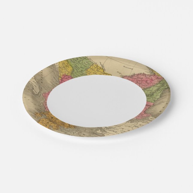 Turkey in Europe 8 Paper Plate (Angled)