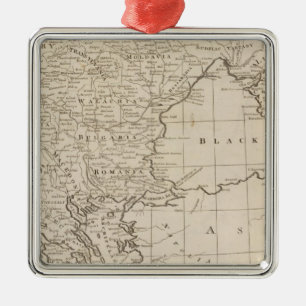 Turkey, in Europe and Hungary Metal Tree Decoration