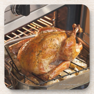 Turkey in oven coaster