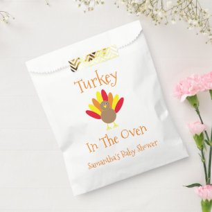 Turkey In The Oven Favour Bags