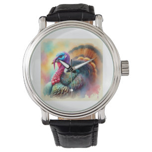Turkey in Vibrant Harmony 200724AREF110 - Watercol Watch