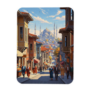 Turkey Istanbul Blue Mosque Magnet