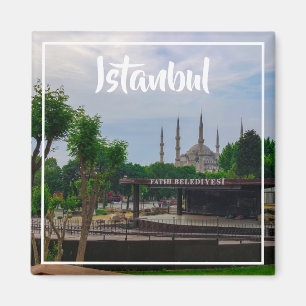 Turkey Istanbul Cityscape Street Architecture Magnet