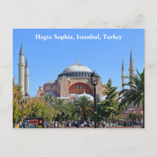 Turkey Istanbul Hagia Sophia Postcard