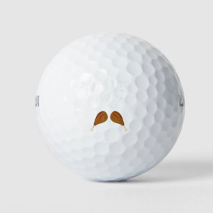 Turkey It's Leg Day Workout Gift Funny Thanksgivin Golf Balls