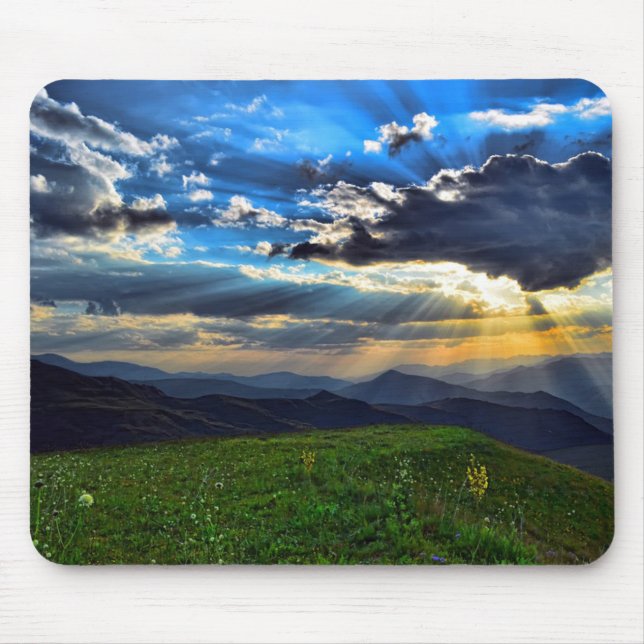Turkey, Kackar mountains, landscape photograph Mouse Mat (Front)