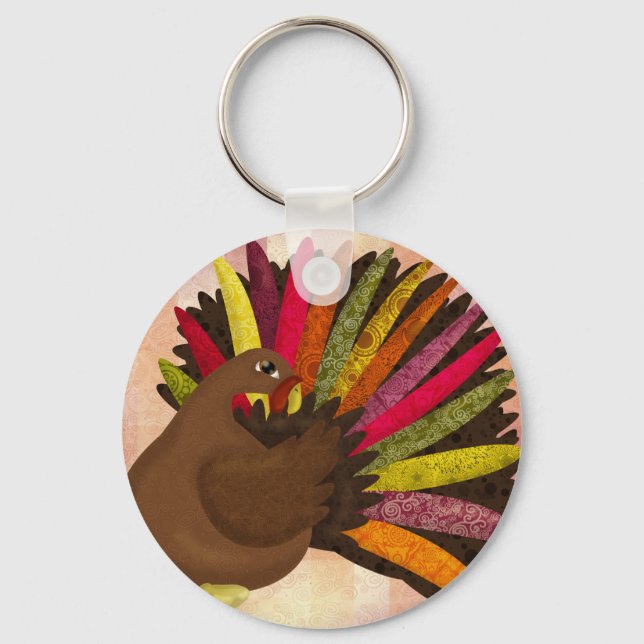 Turkey Key Ring (Front)