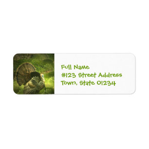 Turkey Mailing Labels