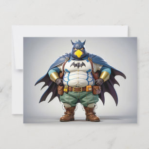 Turkey Man Postcard