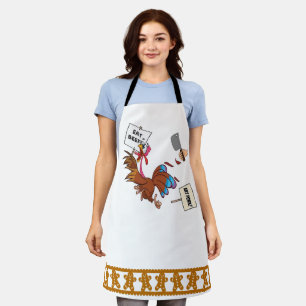 Turkey Memes, Eat Ham, Beef LOL Funny Aprons