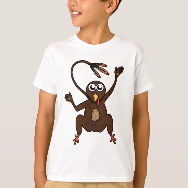 Turkey Monkey T-Shirt (Front)