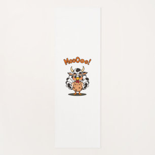 Turkey Moo Cow Costume Cute Thanksgiving Funny Tur Yoga Mat
