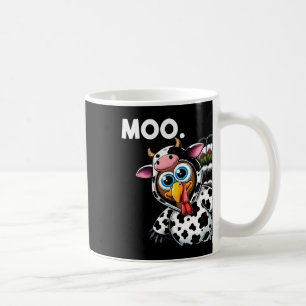 Turkey Moo Cow Costume Funny Thanksgiving Hallowee Coffee Mug