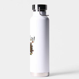 Turkey Moo I'm A Cow Fake Cow Funny Thanksgiving _ Water Bottle