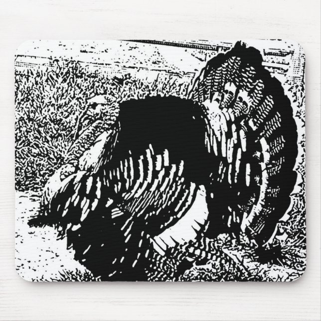 turkey mouse mat (Front)