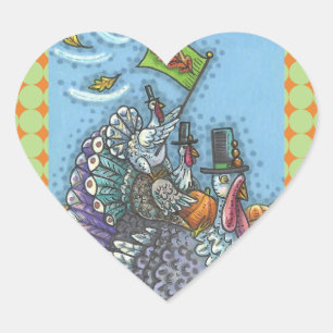 TURKEY NATION, GOBBLERS UNITED HOLIDAY STICKERS