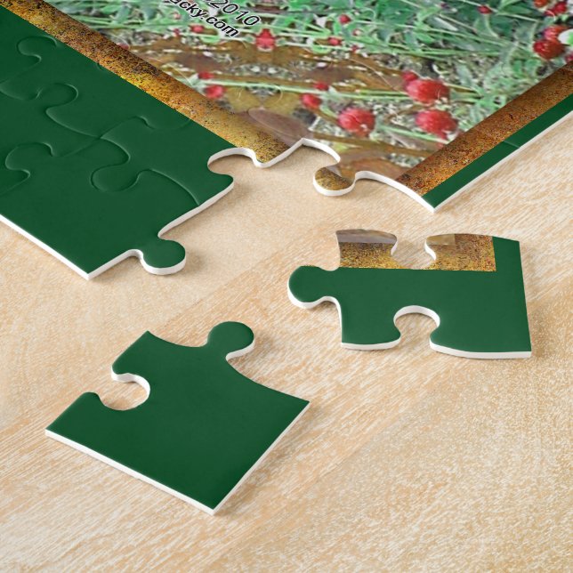 Turkey On the Greens Jigsaw Puzzle (Side)