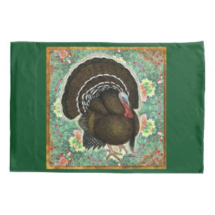 Turkey On the Greens Pillowcase