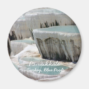 Turkey, Pamukkale, Roman Pools (Magnet) Magnet