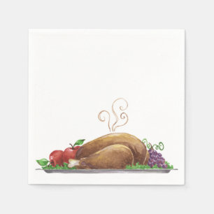 Turkey Platter - Napkins