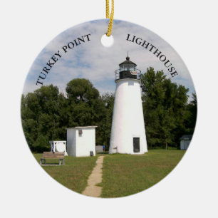 Turkey Point Lighthouse, Maryland Ornament