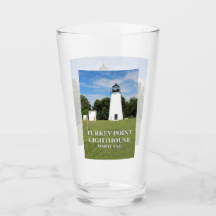 Turkey Point Lighthouse, Maryland Pint Glass