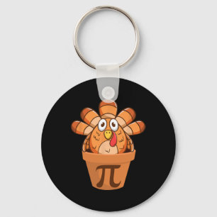 Turkey Pot Pie Funny Math Thanksgiving Turkey Pot Key Ring