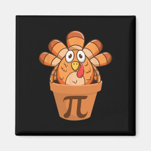 Turkey Pot Pie Funny Math Thanksgiving Turkey Pot  Magnet