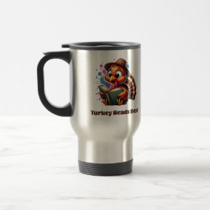 Turkey Reads Best  Travel Mug