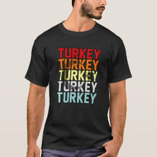 Turkey Retro T-Shirt