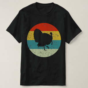 turkey retro vintage  silhouette 70s T-Shirt